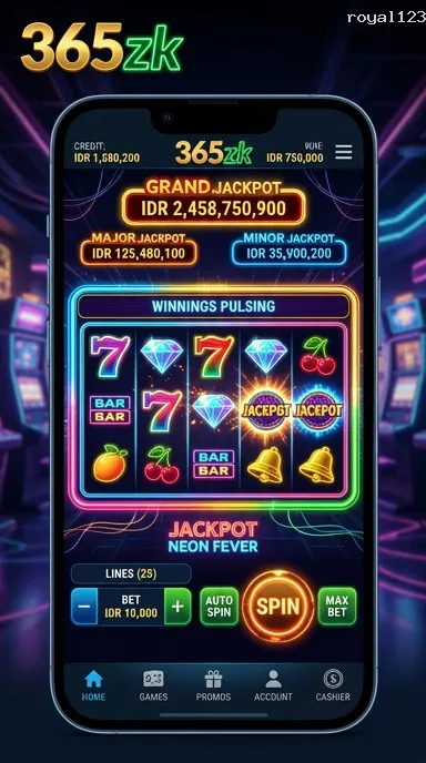 Pratinjau antarmuka royal123 — aplikasi APK resmi Android v2.5.6
